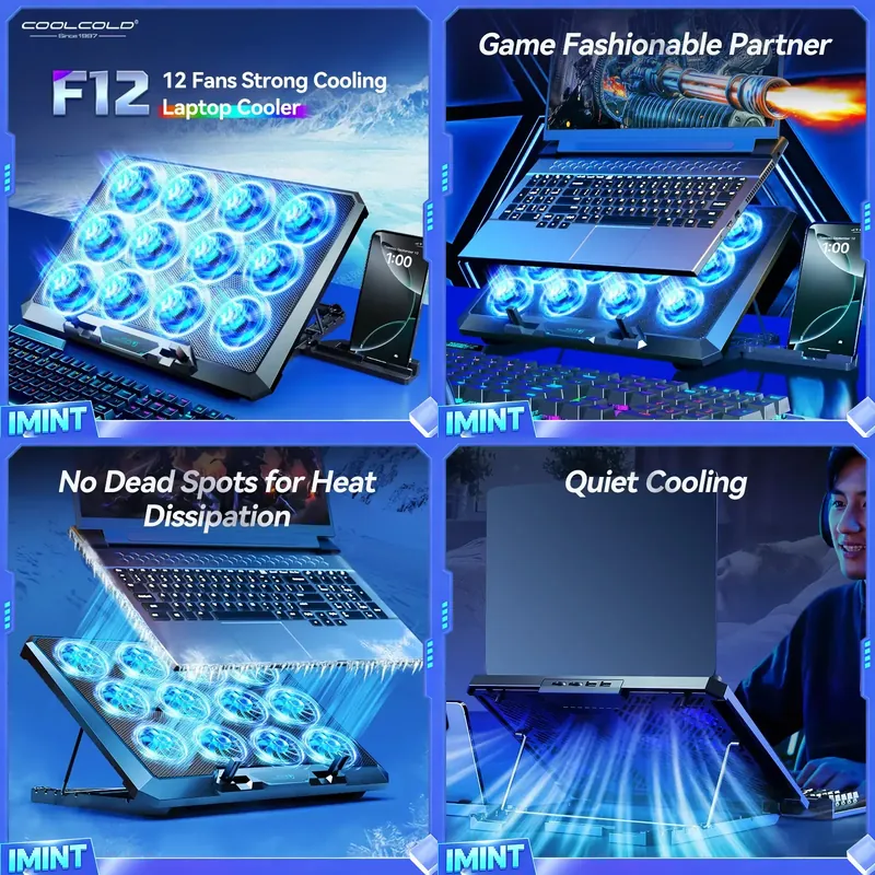Laptop Cooling Pad - Охлаждающая подставка для ноутбука COOLCOLD с