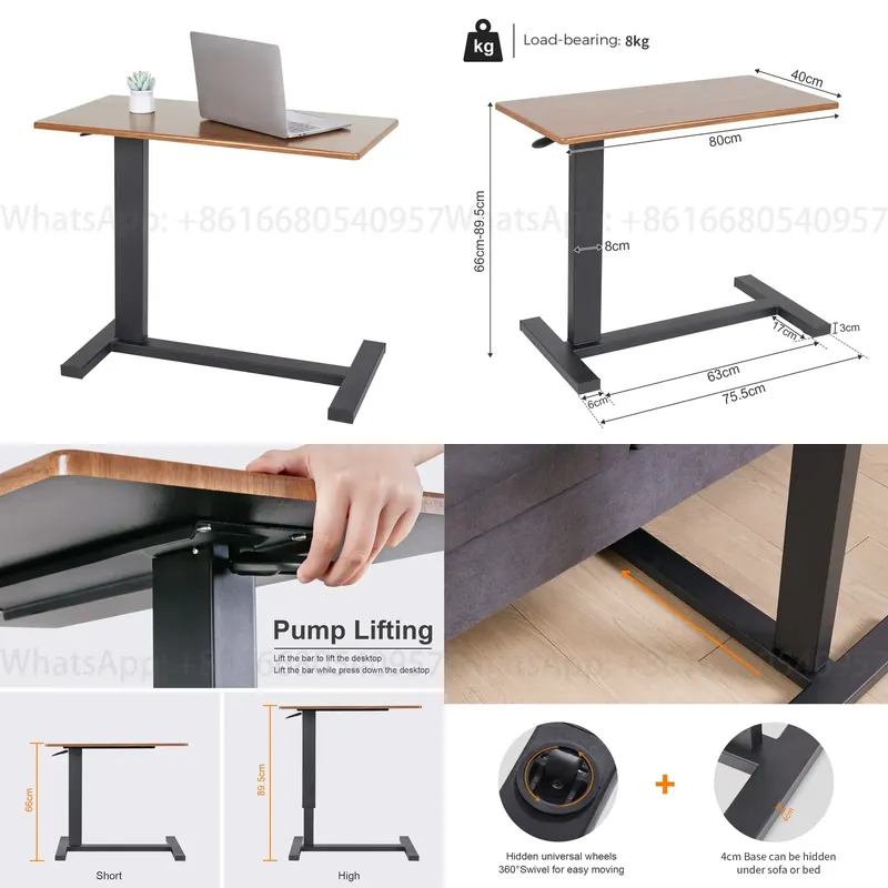 Laptop Stand - Передвижной прикроватный столик для ноутбука, подходит