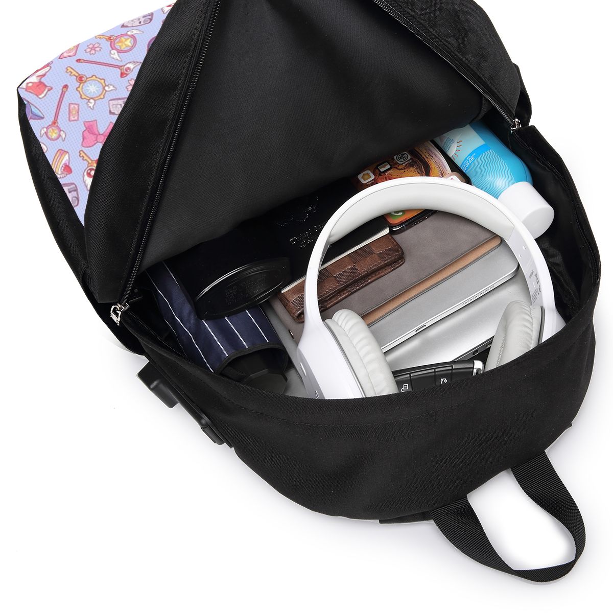 Sakura Card Captor - фиолетовы – обзор и цена Laptop Bag