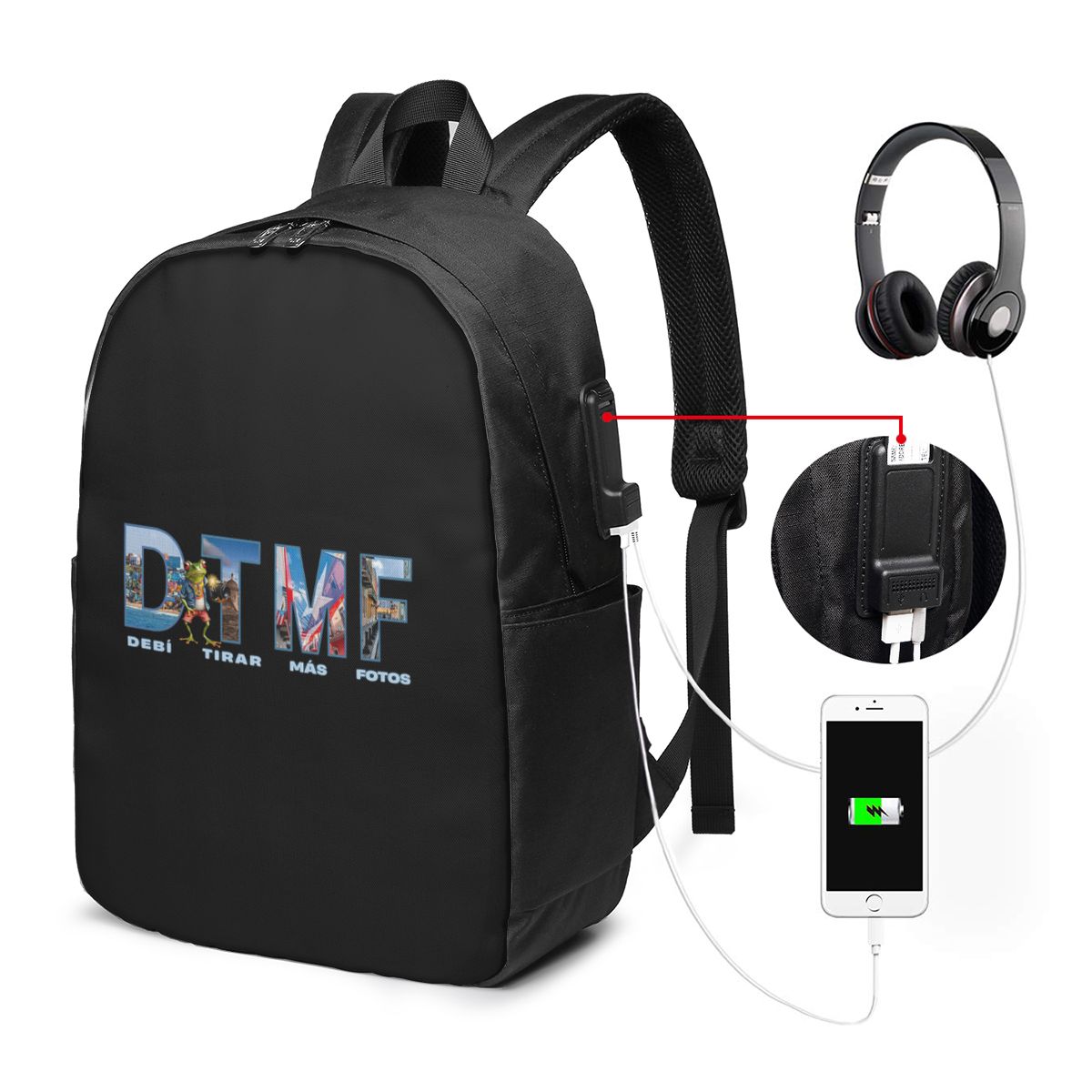 Рюкзак Bads Bunnys Debi Tirar  – обзор и цена Laptop Bag