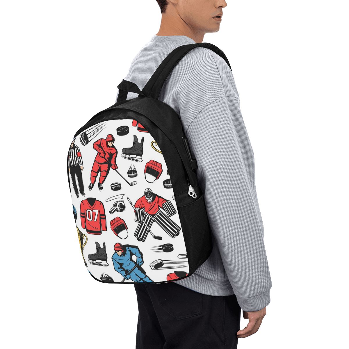 Рюкзак для хоккеистов на тему  – обзор и цена Laptop Bag