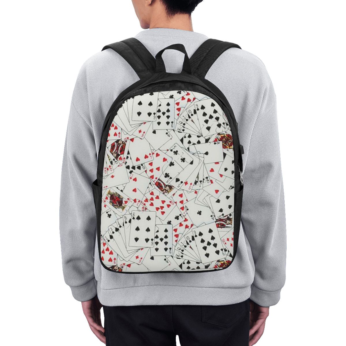 Рюкзак с принтом игральных кар – обзор и цена Laptop Bag