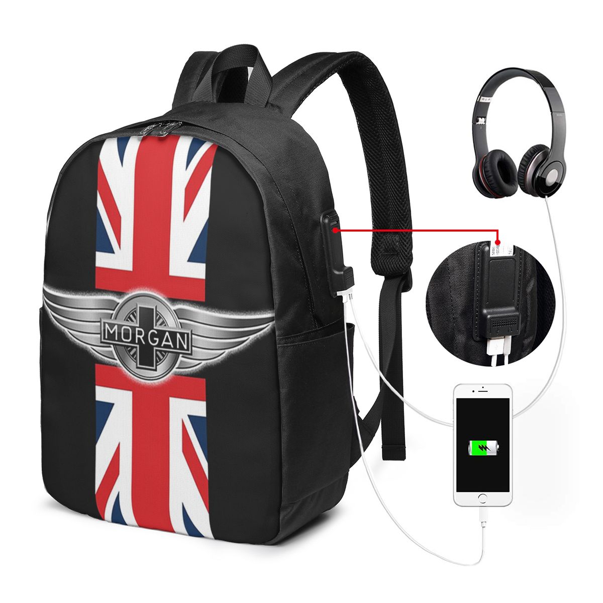 Рюкзак Morgan Motor Car Compan – обзор и цена Laptop Bag