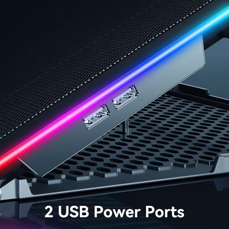 Охлаждающая подставка RGB для  – обзор и цена Laptop Cooling Pad