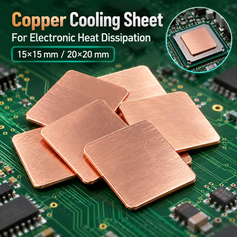 1/2/3 шт. медные термопрокладк – обзор и цена Laptop Cooling Pad